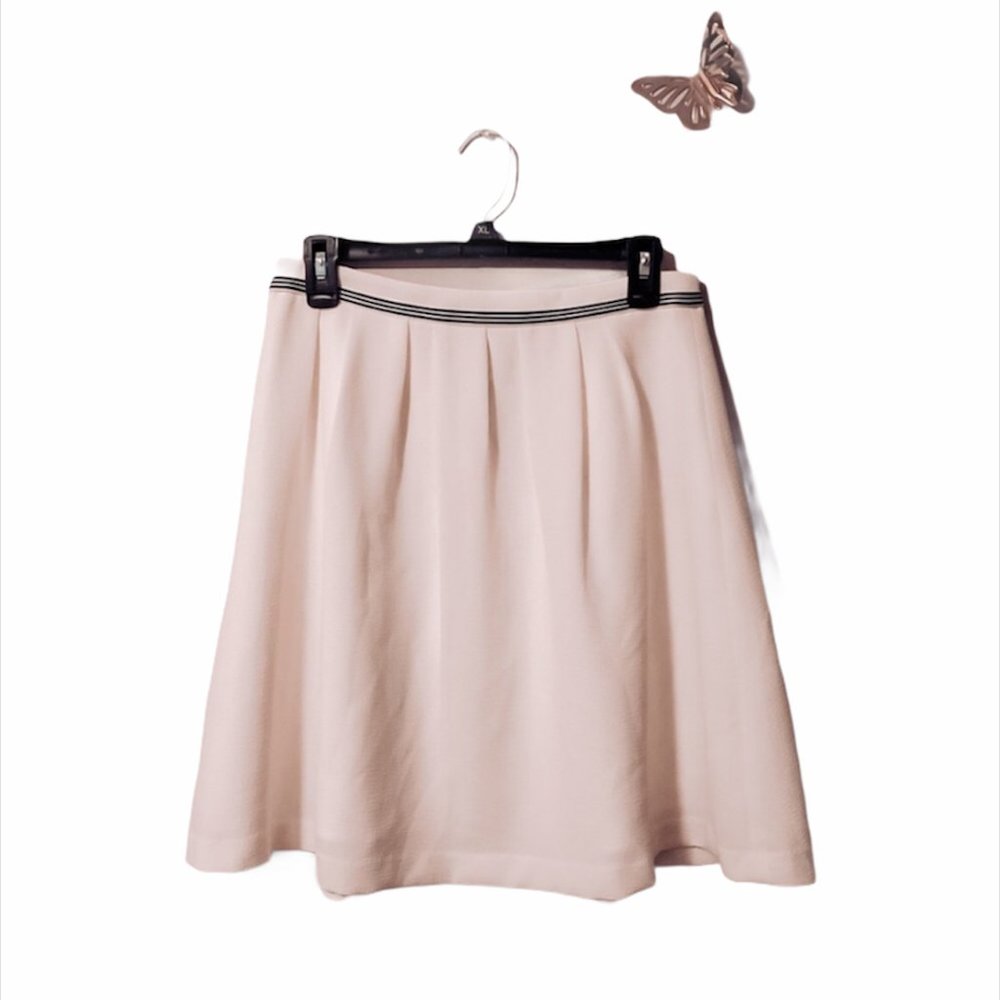 The Limited Crepe Skater Skirt